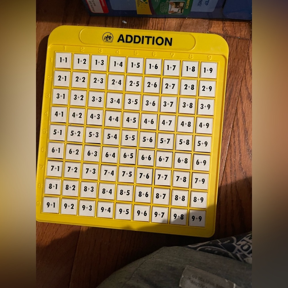 Lakeshore Addition Machine Just Press and see the answer